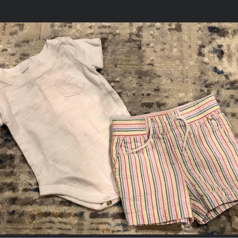 0-3 month Janie and Jack outfit EUC